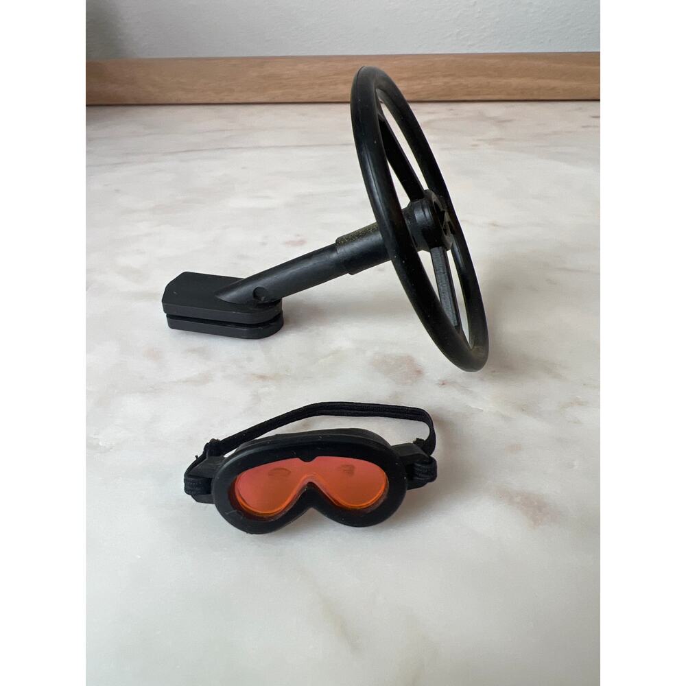 GI JOE Goggles Accessory for 11 -12” Action Figure Steering wheel for a Vehicle